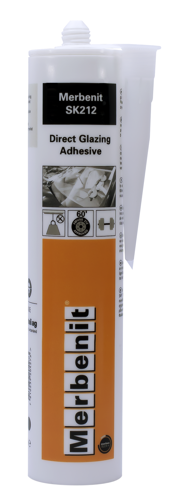 Merbenit SK212, 290 ml, schwarz Merbenit SK212, 290 ml, schwarz