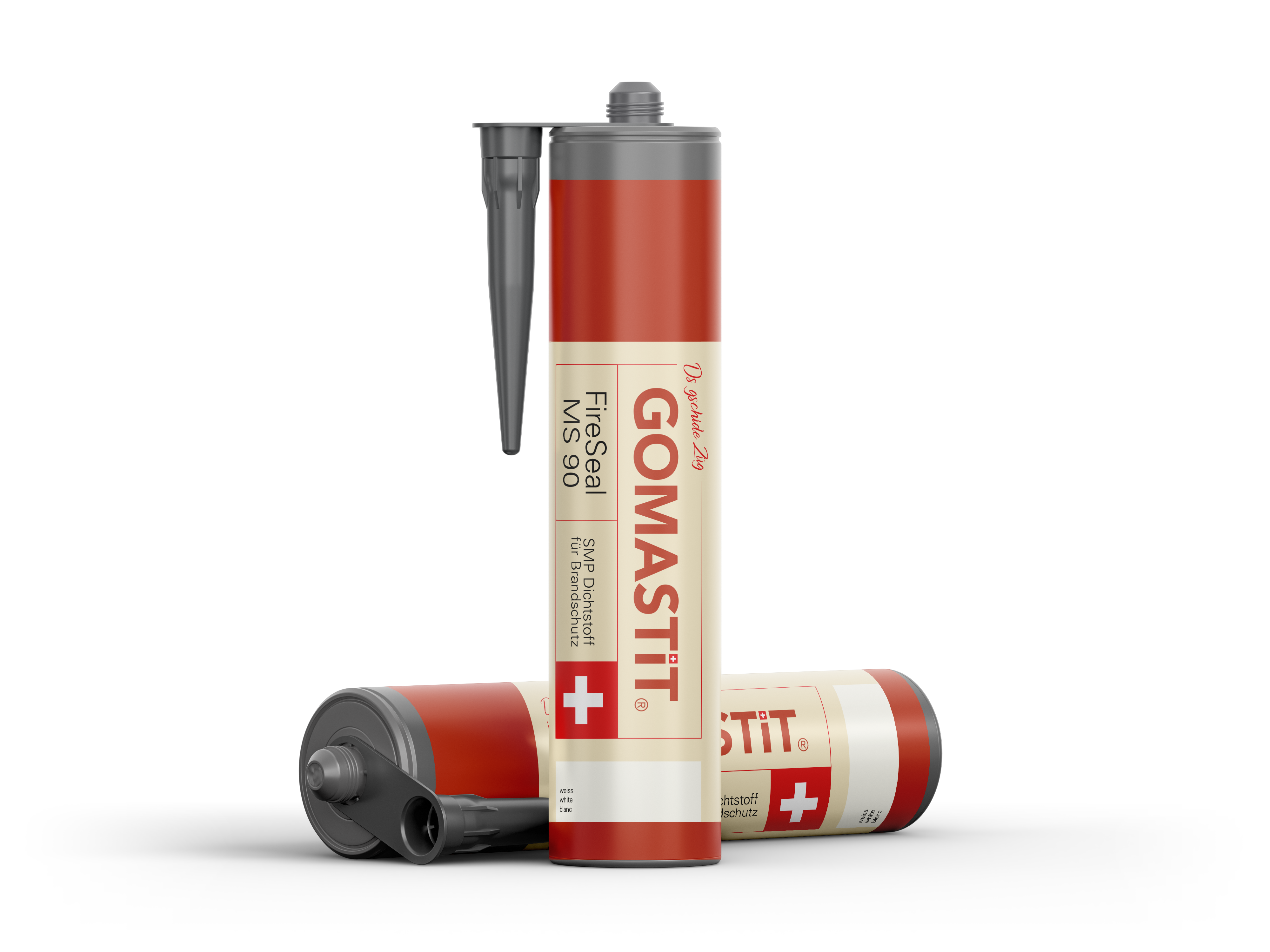 Gomastit FireSeal MS 90, 310 ml, weiß